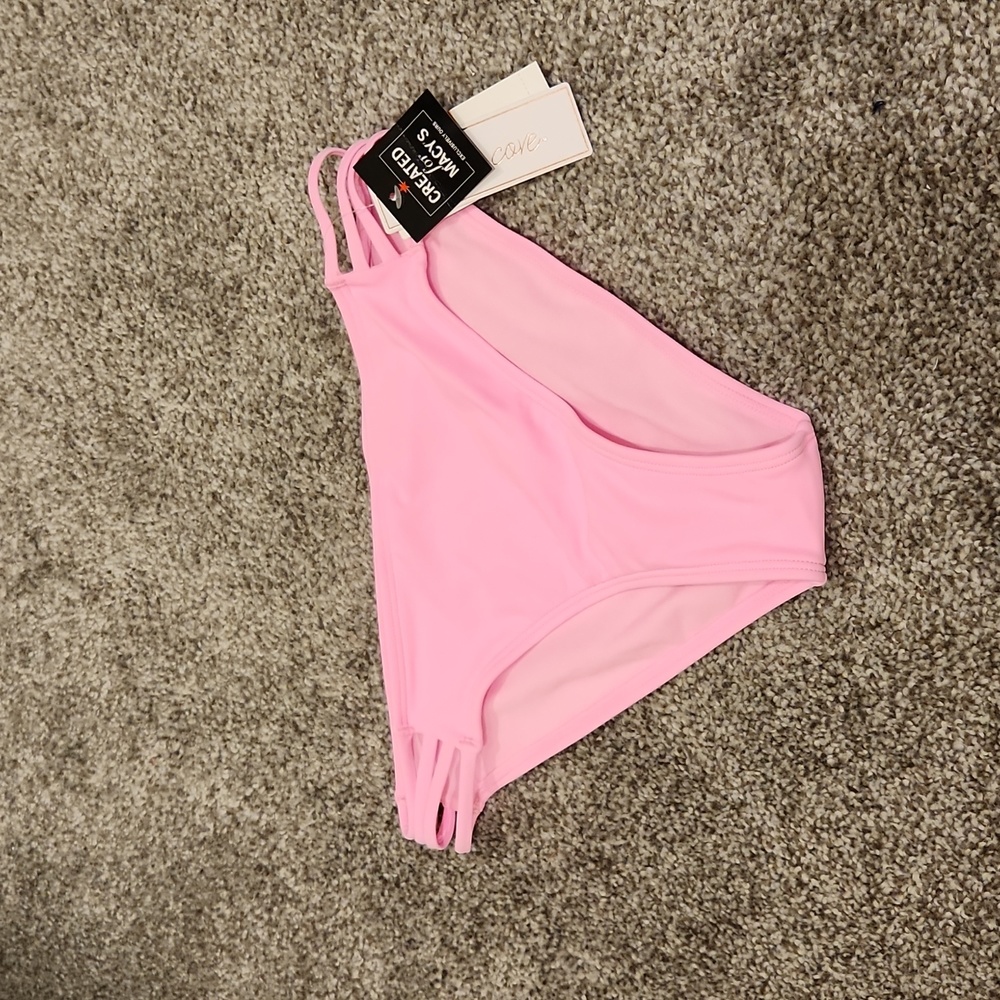 NWT Salt + cove pink bikini bottoms